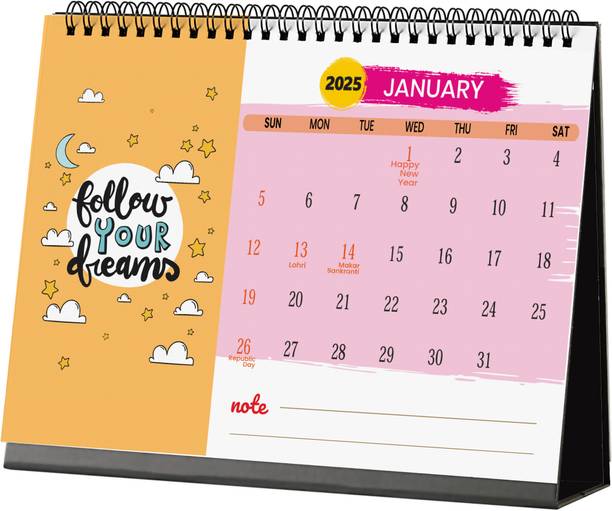 AccuPrints MD.3 desk-FL 2025 Table Calendar