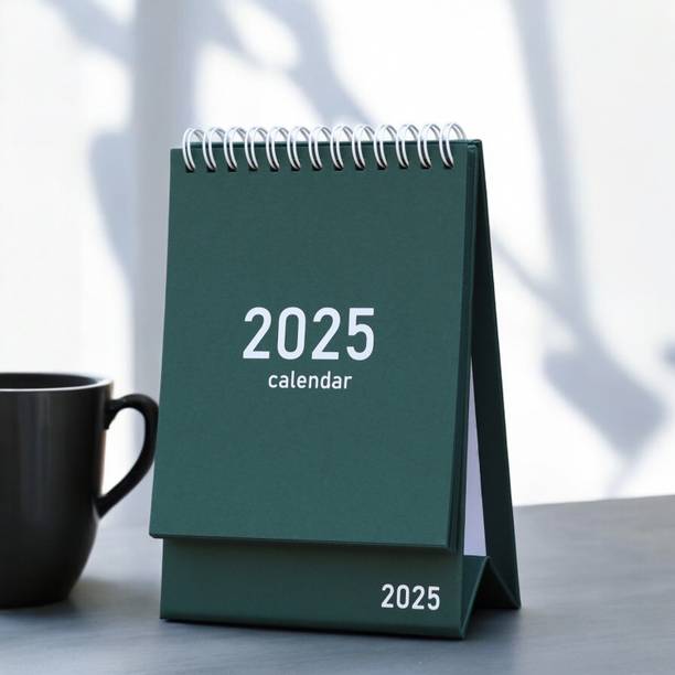 INNAXA 2025 Desk Calendar | Monthly calendar | Desk planner | Notes | 2025 Table Calendar