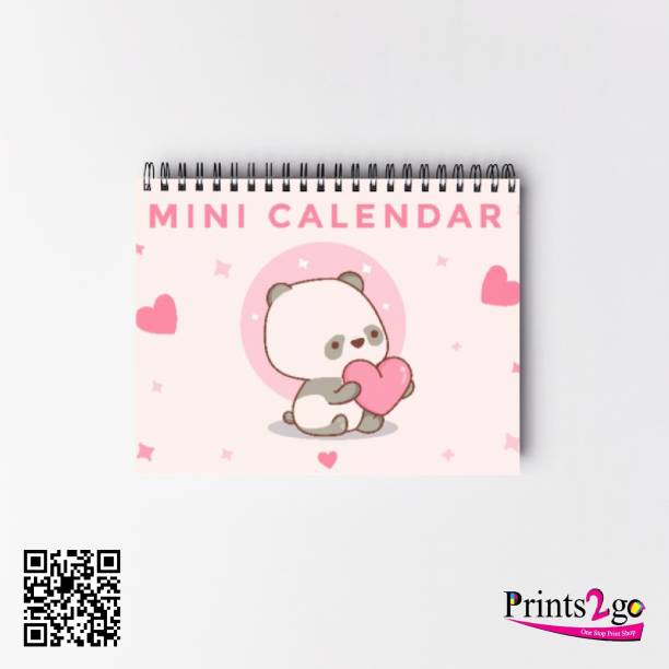 Prints2go Mini Calendar -(Pack of 1) 2024 Table Calendar