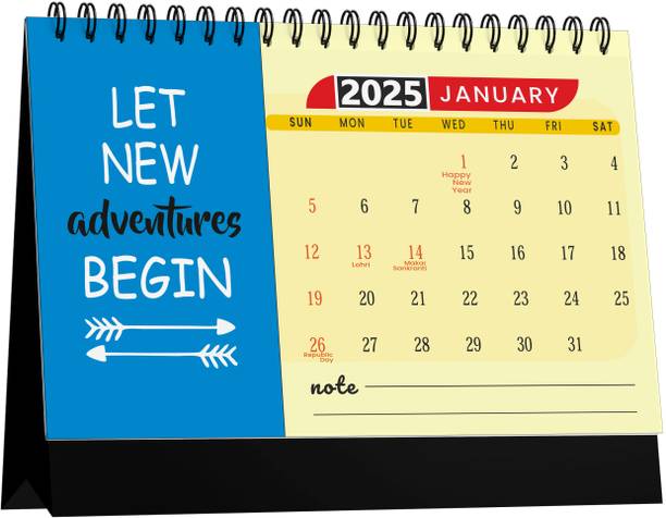 AccuPrints MB Desk-FL 2025 Table Calendar