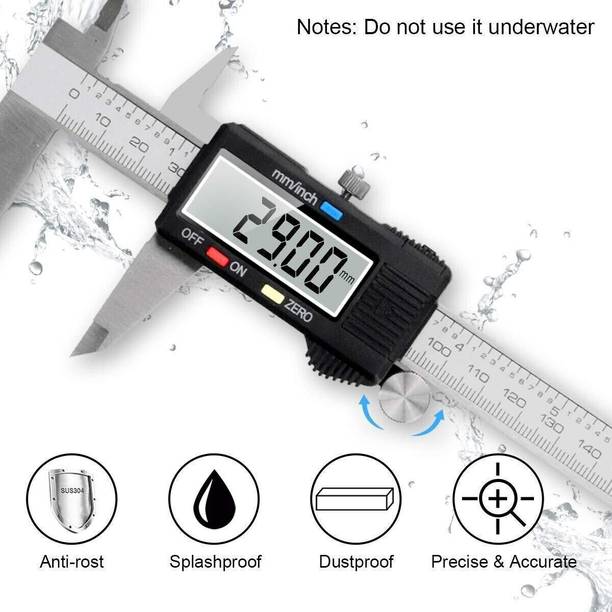 sdenterprises caliper digital 150 mm vernier caliper digital 150 mm/6-Inches LCD Display Vernier Caliper