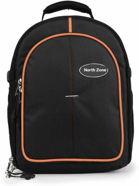 NorthZone DSLR/SLR Black Camera backpack  Camera Bag