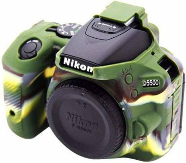 Amabu D5500/5600 Camera silicon body protective case cover for Nikon D5500/5600 camera  Camera Bag