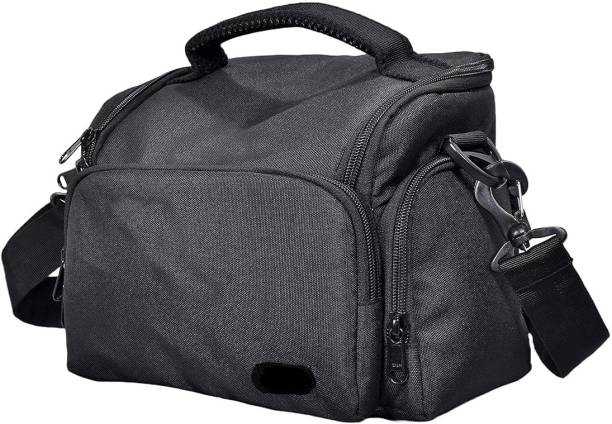 SHOPEE DSLR/SLR Camera Shoulder Bag pocket Case with Adjustable Shoulder Strap, Compatible for Nikon, Canon, Sony Cameras - Waterproof - Breathable - Anti Shock (-Black)  Camera Bag
