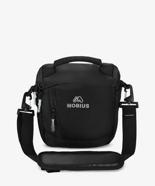 MOBIUS TL1 100% Waterproof DSLR Sling with Rain Cover Bag DSLR Camera with Lens and Extra One Lens Flash Battery Charger Memory Card  Camera Bag
