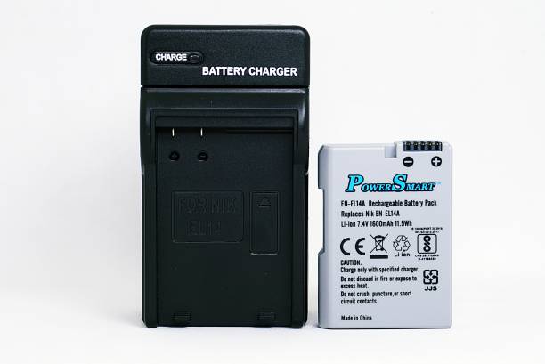 Power Smart Battery and Charger for Nikon EN-EL14A EN-EL14 for Nikon Coolpix D5600 D3500  Camera Battery Charger