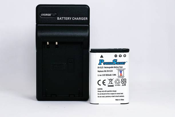 Power Smart EN-EL23 Battery and Charger for Nikon Coolpix B700 P900 P600 P610 S810c Digital  Camera Battery Charger