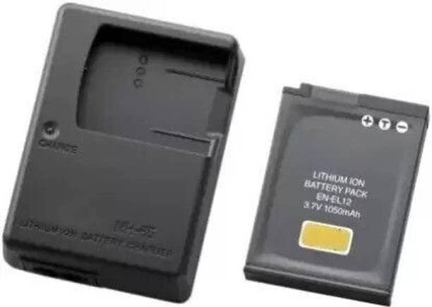 Camaura Original Combo MH-65 Charger & EN EL-12 (1050MAH) Battery  Camera Battery Charger