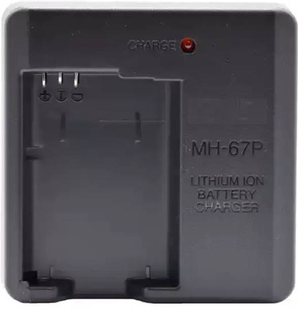 DIGICLIMBER MH-67P Camera battery charger for EN-EL-23 battery Compatible with Nikon camera battery charger Camera Battery Charger (Black)  Camera Battery Charger