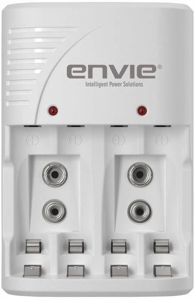 Envie NEXA ECR 30 Smart Charge for AA/AAA/9V Rechargeable Batteries (Ni-CD/Ni-MH)  Camera Battery Charger