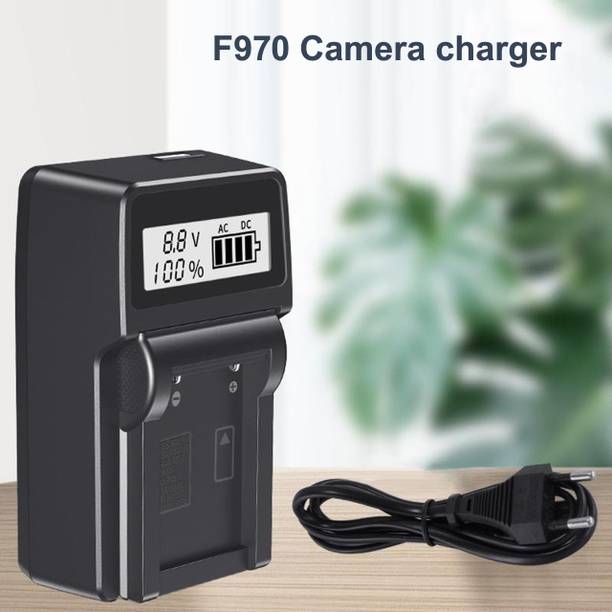 IJJA F970 camera charger with LCD display for so-ny camera battery  Camera Battery Charger