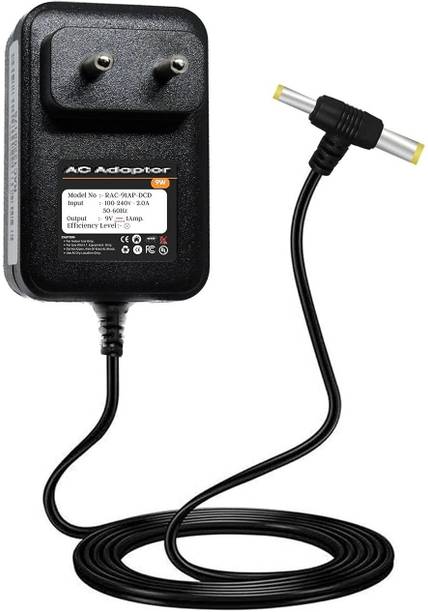 Microtech 9V 1A DC Power Adapter AC to DC SMPS Power Supply 9 Volt 1 Amp Adaptor Charger Worldwide Adaptor