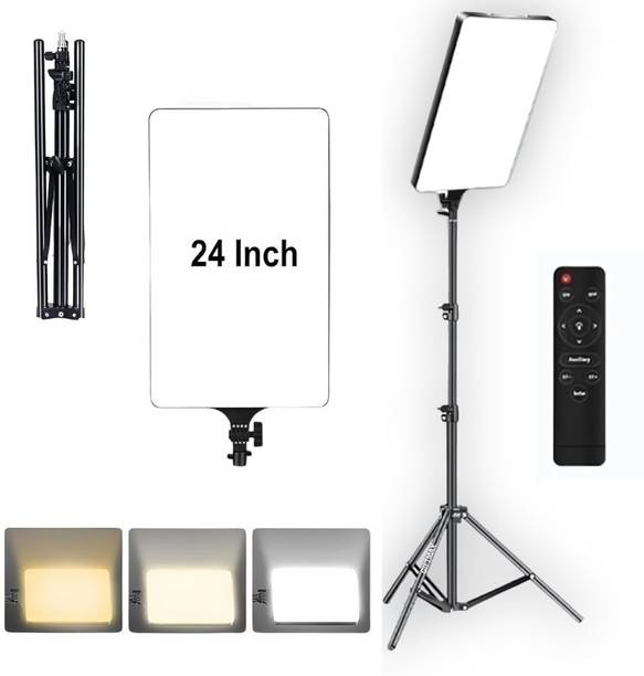 Urban Infotech 24-Inch Panel LED Light for Photography ,Gaming + Makeup 3400 lx Camera LED Light