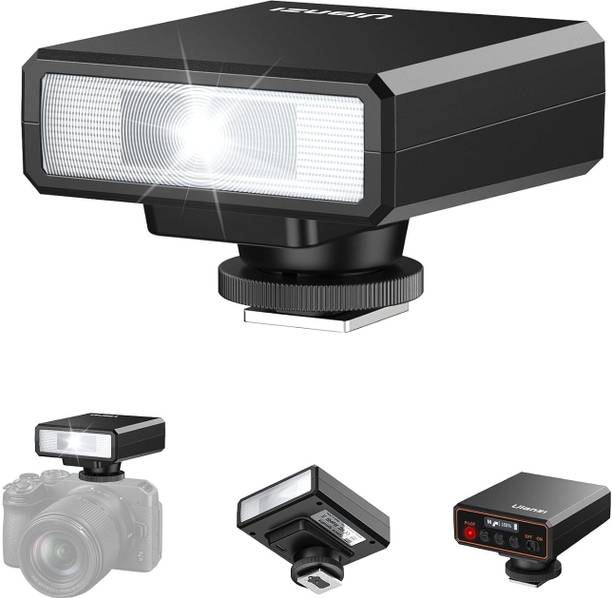 ULANZI F12 Mini Camera Flash GN12 5600K Speedlite with Universal Hot Shoe Mount 10 lx Camera LED Light