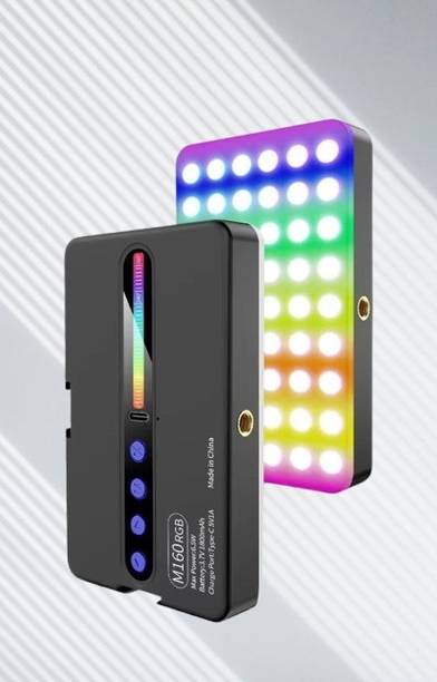 Gentle e kart M160 RGB Camera LED Light with 2500K-9000K Color Temperature 800 lx Camera LED Light
