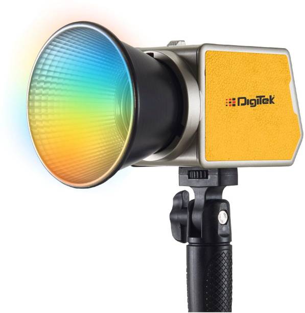 DIGITEK DCL-60W RGB 60W RGB Continuous LED Light with Mini Bowen Mount & Reflector 450 lx Camera LED Light