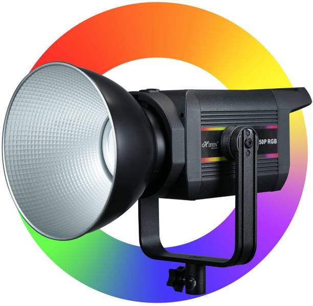 Hiffin COB-150P 150W RGB LED Video Light | 2800K–6800K | 11 FX | Remote 9800 lx Camera LED Light
