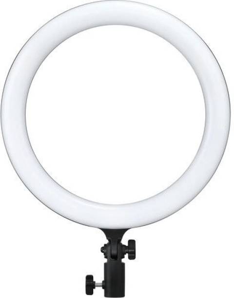 GODOX LR120 LED Ring Light with Cell Phone Holder, Light Color Temperature 3000K-6000K 550 lx Camera LED Light