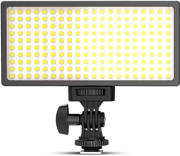 DIGITEK LED-D308 25W Bi-Color LED Video Light with Hot Shoe Mount, 2700K–6500K 2860 lx Camera LED Light