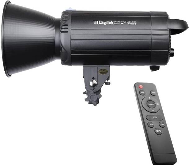 DIGITEK Lite BI Color Continuous Photo/Video Light DCL-250 WBC for SmallProductionUnits 22500 lx Camera LED Light