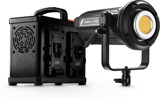 DIGITEK DCL-600WBC Combo Bi-Color Continuous LED Light with Power Box & Reflector 450 lx Camera LED Light