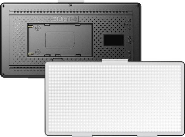 DIGITEK D423 BI Bi-Color Video Light Ultra Slim LED Light Panel, Sleek and Easy to Carry 4200 lx Camera LED Light