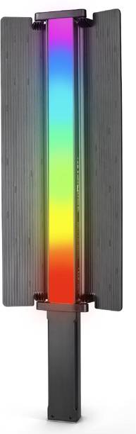 DIGITEK Handheld RGB Barn Door for Photo & Video Shoot DSL-30W RGB 120 lx Camera LED Light