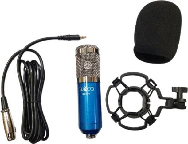 Zucca BM 800 mic for audio recording, singing, Amplifier & vlog Microphone