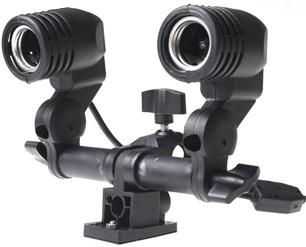 Hiffin E27 Bulb Holder E27 2 in 1 Set of 2 Camera Rig