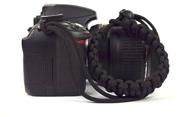 Schsteindar Camera Wrist Strap for robust hand grip Paracord Hand Grip Wrist Bracelet Strap for All DSLR Camera/Binoculars (Black ) Camera Rig