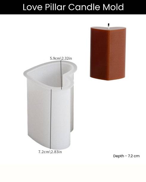 MoulMaster Regular Silicone Candle Moulds