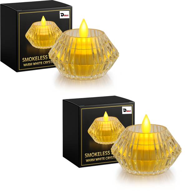 Dreamlux Crystal Candle Holder Set