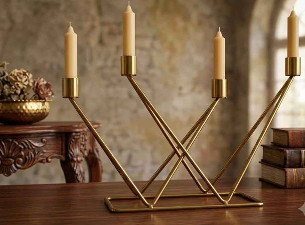 Universal Art Creation Iron Tealight Holder