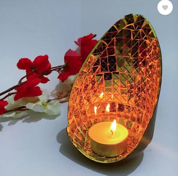 Kalpvriksha Steel 1 - Cup Candle Holder