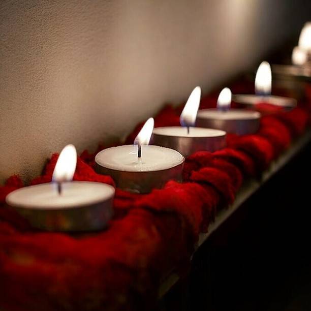 Pride Art Aluminium 50 - Cup Tealight Holder Set