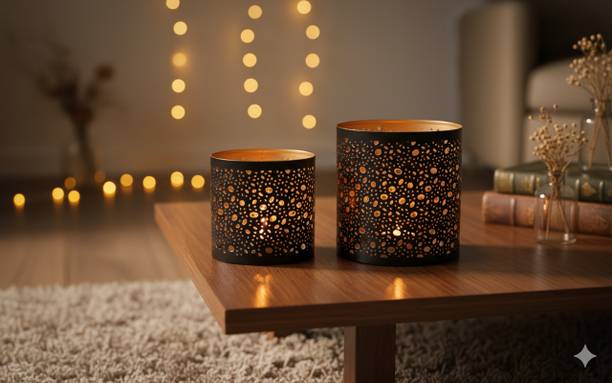 BHOOKAN SARAN INTERNATIONAL BSI 620012 Iron 0 - Cup Tealight Holder Set