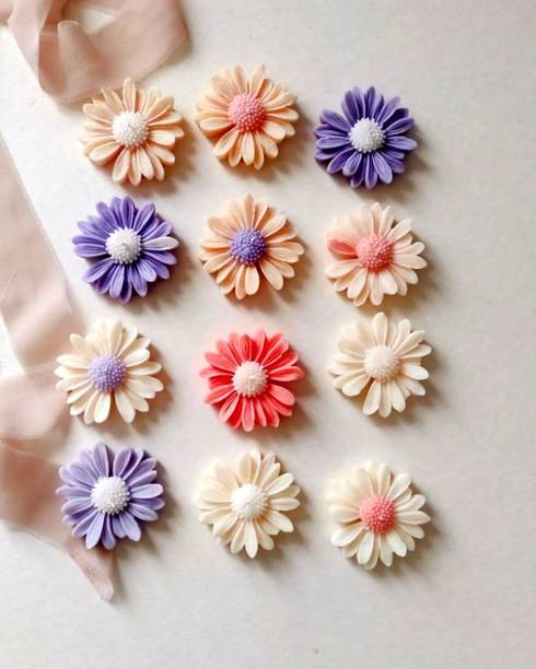 Moktia Daisy Flower Floating Candles Candle