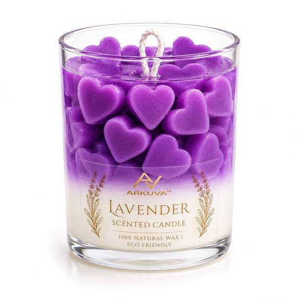 Arkuva Rose Scented Candle | Luxury Fragrance Candle for Home Decor & Gifting Candle
