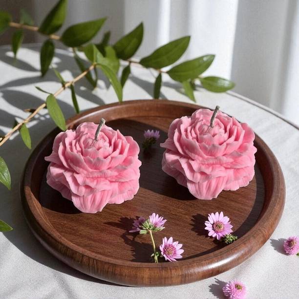 Kaantam Peony Flower Scented Candle Candle
