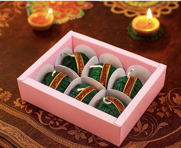 Revive Dreams Premium Cracker Candle set of 6 Candle