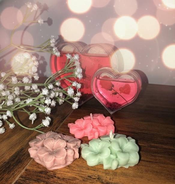 devini Daizy floating scented candles for home decor Candle