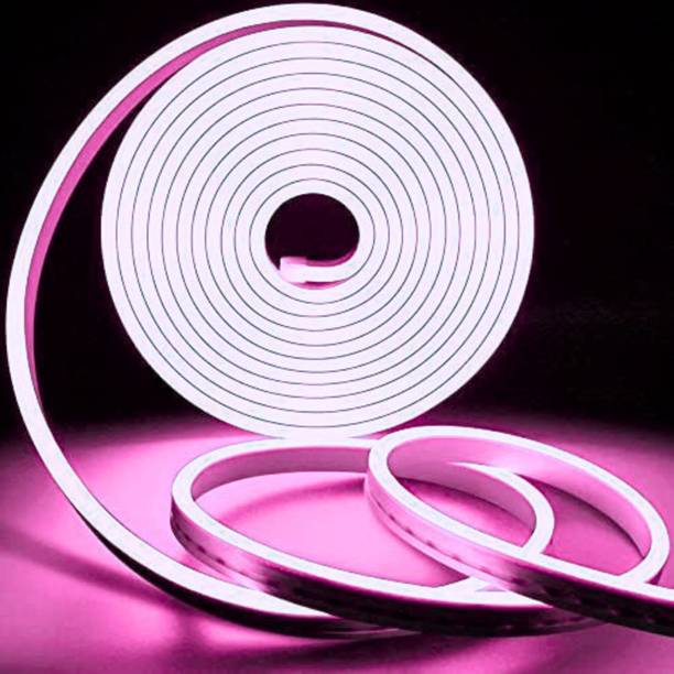 Newness 300 LEDs 5 m Pink Steady Strip Rice Lights