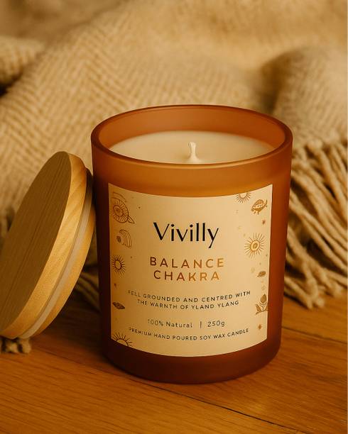 vivilly Balance Chakra Aromatherapy Scented Candle Candle
