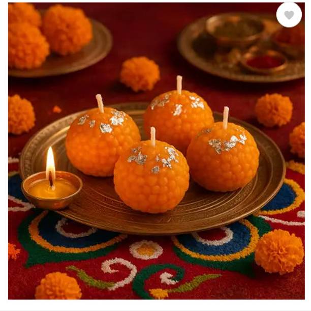 Inayaisha Laddu candle Candle