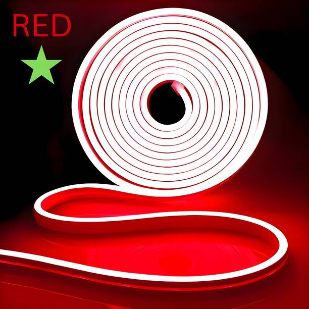 shinepark 600 LEDs 5 m Red Steady Strip Rice Lights