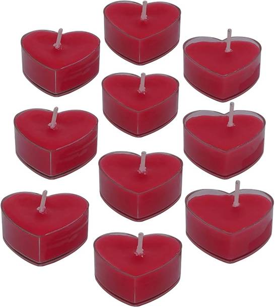 yogdots Scented Heart Shape wax Candle