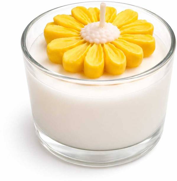 GIFTOVA Lavender Scented Soy Wax Candle 100g | Candle for Home Decor, Gift & Relaxation Candle