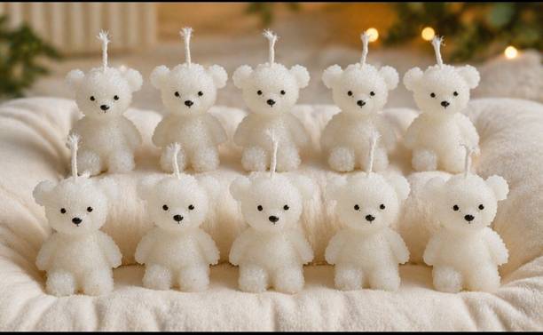 NirbhayTrading Teddy Candle