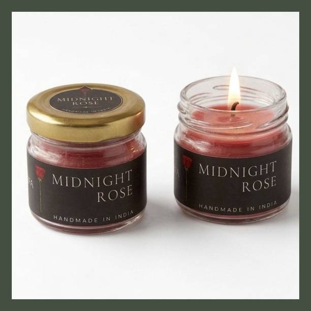 sunshine store Midnight Rose - Luxury Scented Soy Candle
