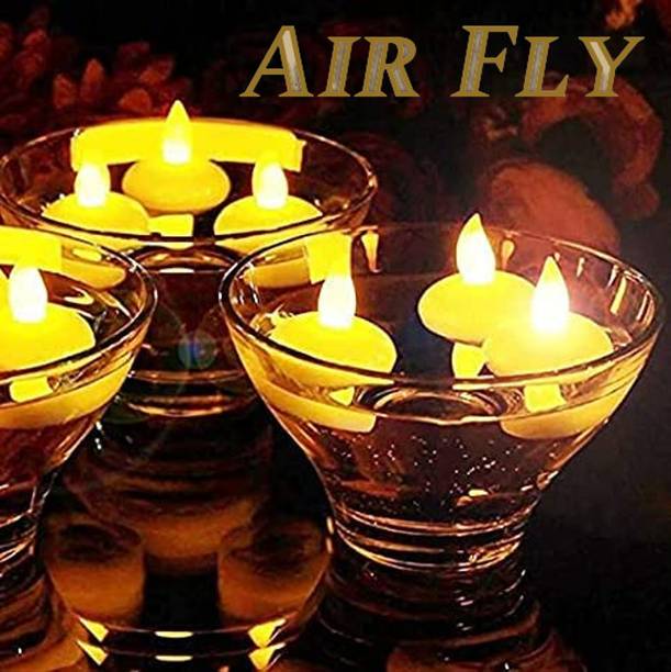 Air Fly Water Bowl Diwali Lighting Decor Items Bedroom Sensor LED Light for for Poja Candle